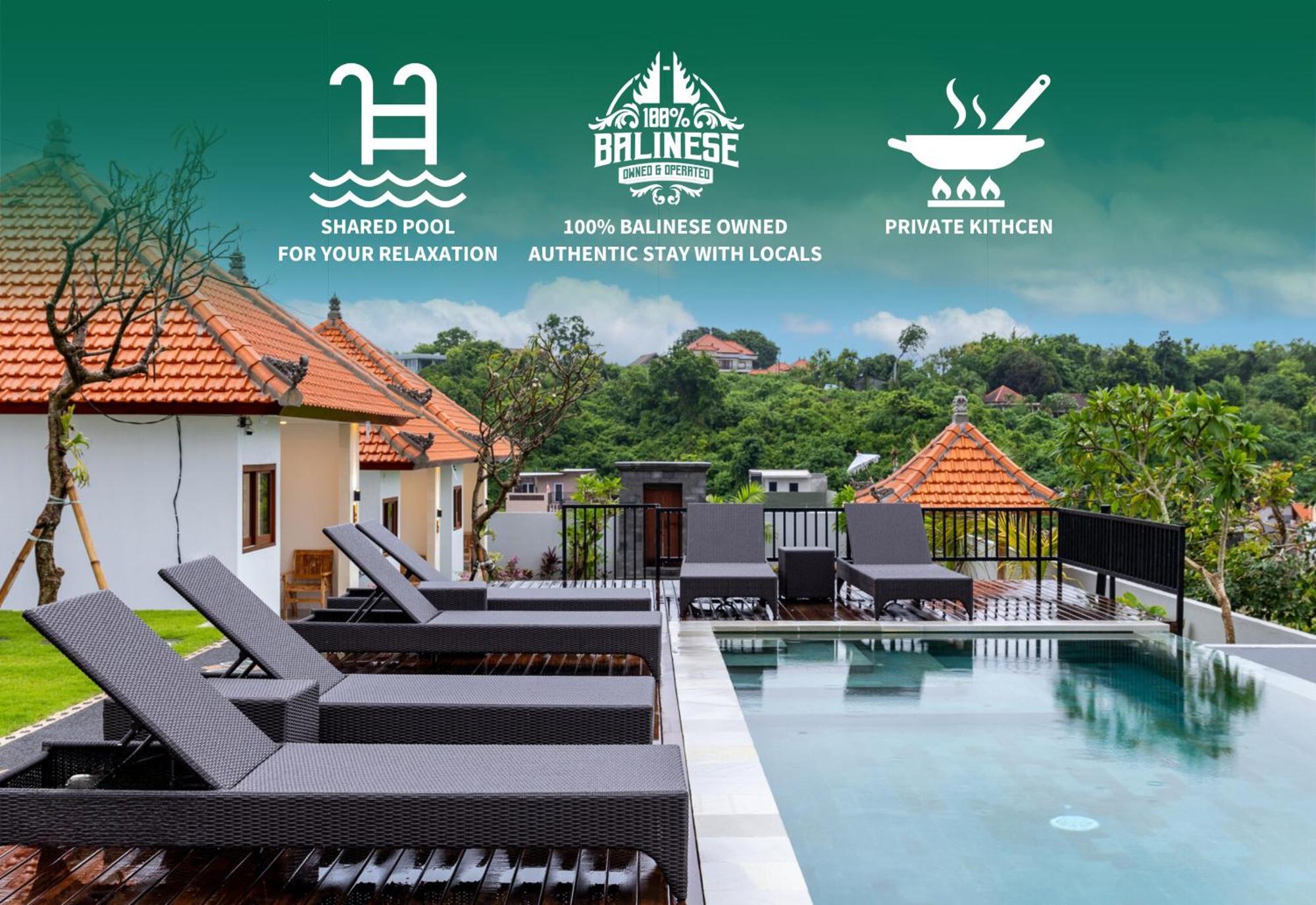 Agra Villa Bali By Bukit Vista Ungasan  Ngoại thất bức ảnh